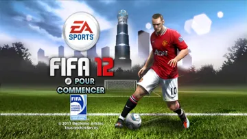 FIFA Soccer 12 screen shot title